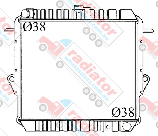 RW278323M Radiator